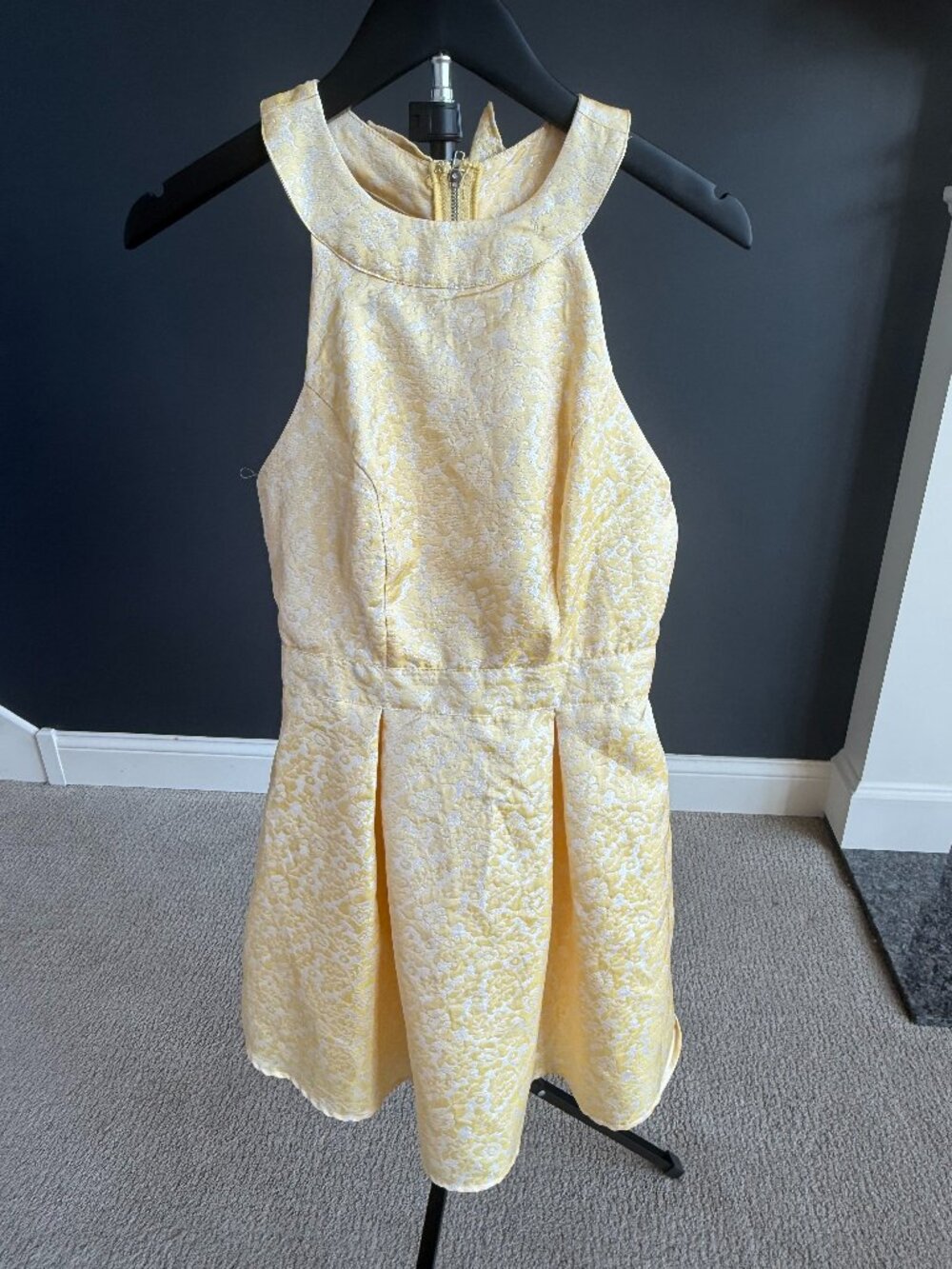 Disney Beauty and the Beast Yellow Fit & Flare Dress M